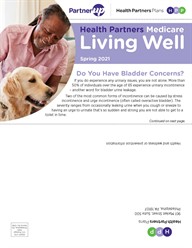 Living Well Spring 2021 Issue